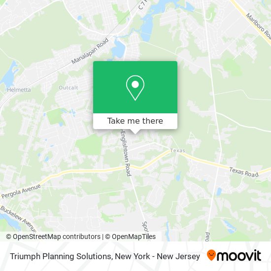 Mapa de Triumph Planning Solutions