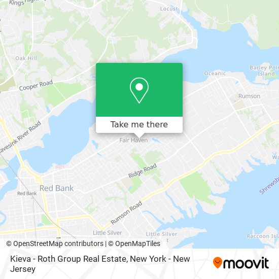 Kieva - Roth Group Real Estate map