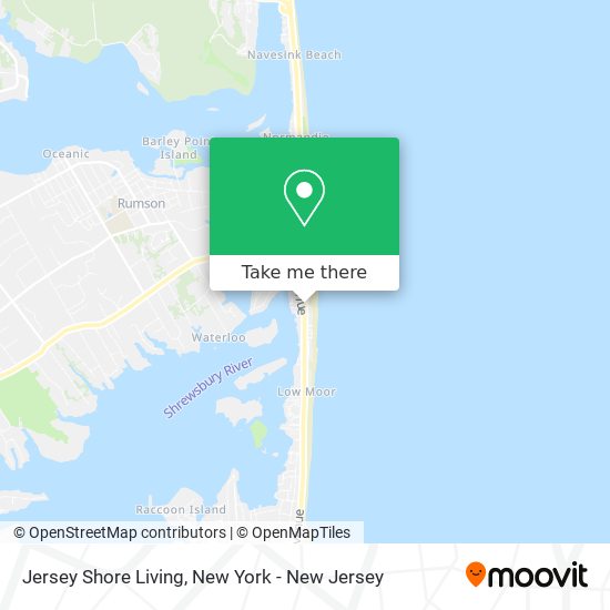 Mapa de Jersey Shore Living