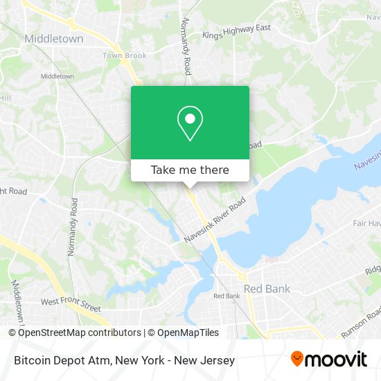 Mapa de Bitcoin Depot Atm