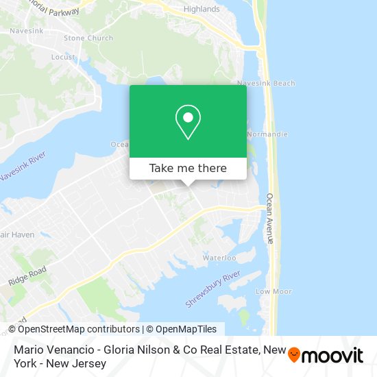 Mario Venancio - Gloria Nilson & Co Real Estate map