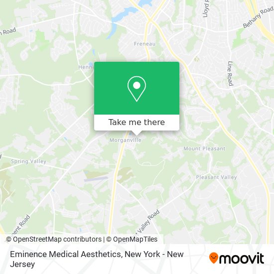 Eminence Medical Aesthetics map