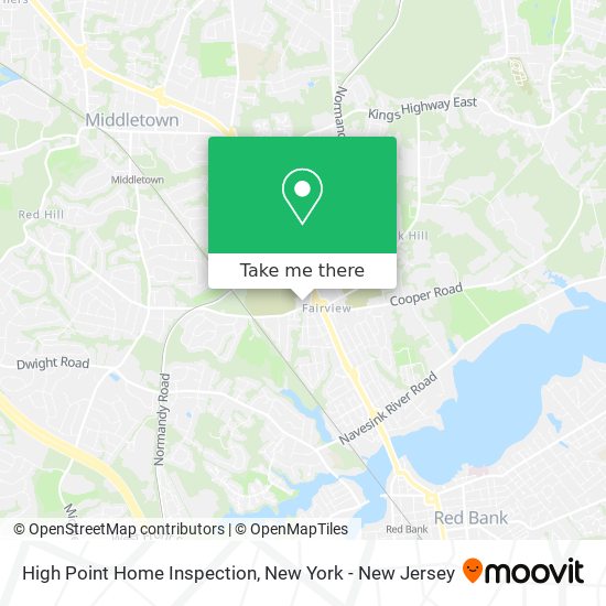 Mapa de High Point Home Inspection