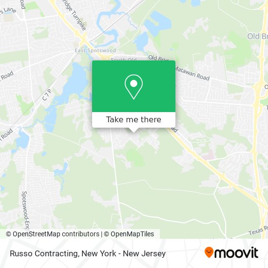 Russo Contracting map