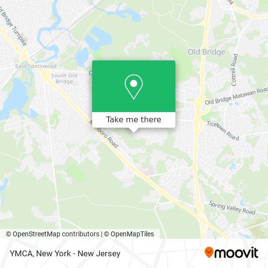 YMCA map