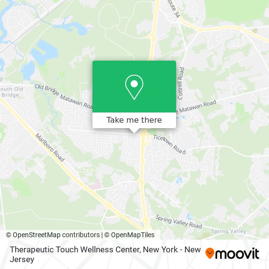 Mapa de Therapeutic Touch Wellness Center