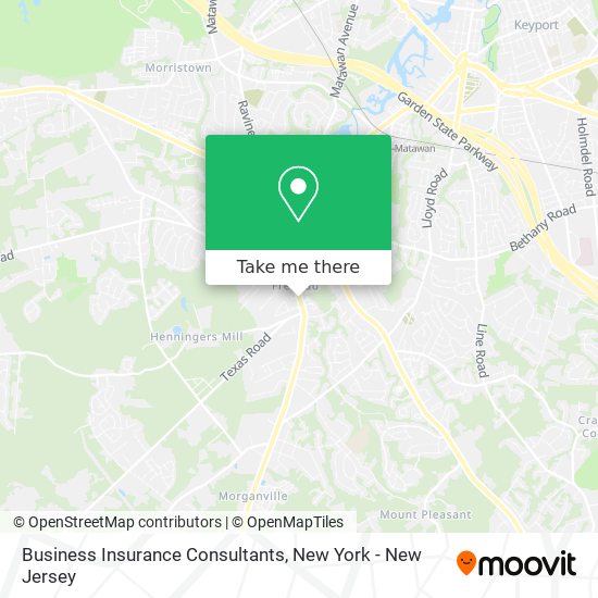 Business Insurance Consultants map