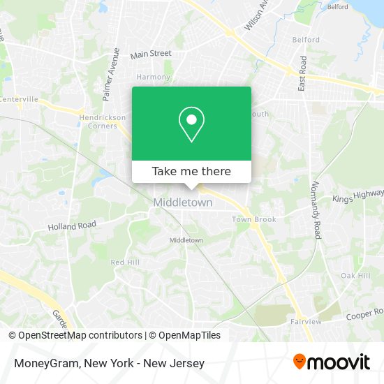 MoneyGram map