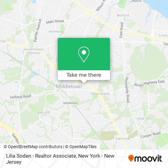 Lilia Soden - Realtor Associate map