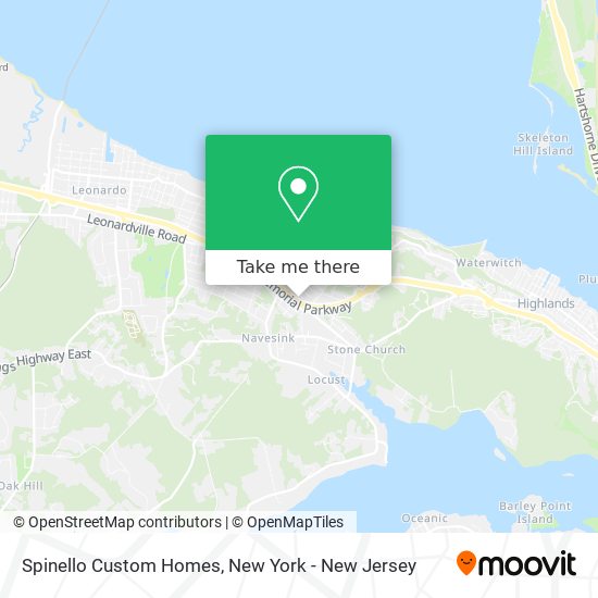 Spinello Custom Homes map