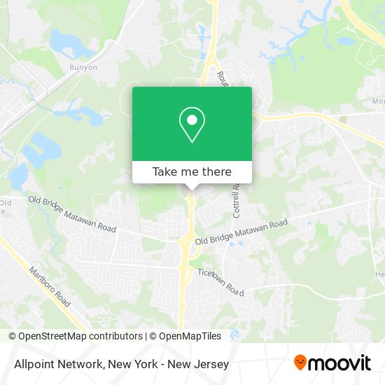 Allpoint Network map