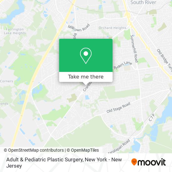 Adult & Pediatric Plastic Surgery map