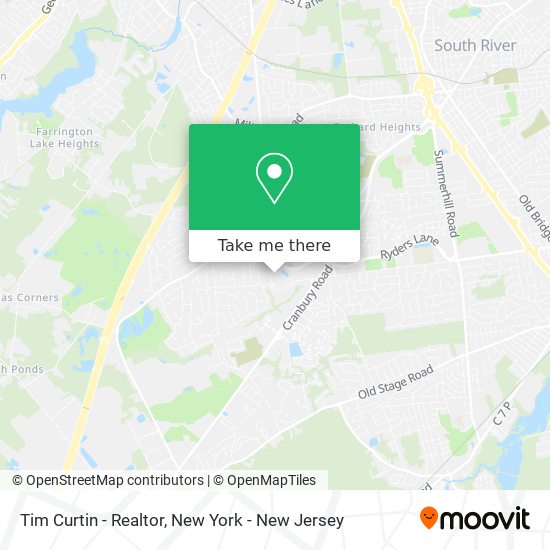 Tim Curtin - Realtor map