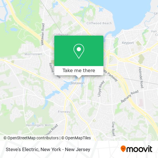 Steve's Electric map