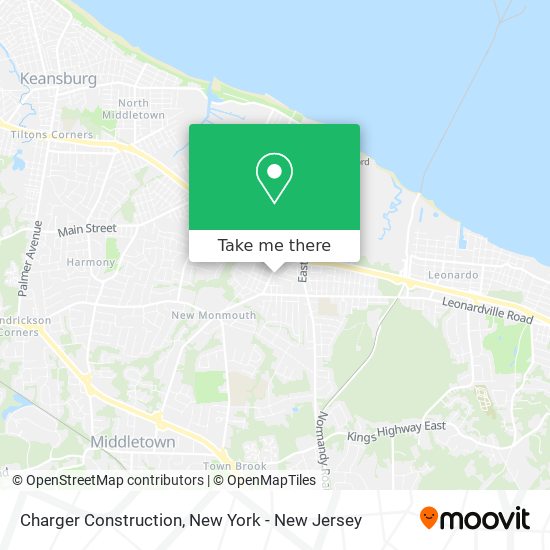 Charger Construction map