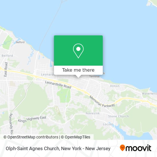 Olph-Saint Agnes Church map