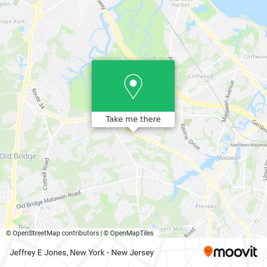 Jeffrey E Jones map