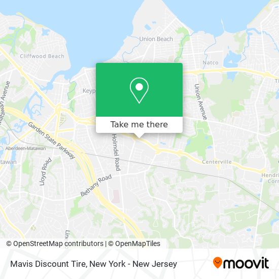 Mavis Discount Tire map