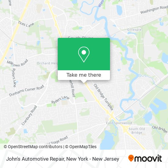 Mapa de John's Automotive Repair