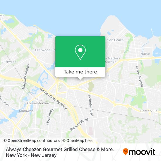 Always Cheezen Gourmet Grilled Cheese & More map