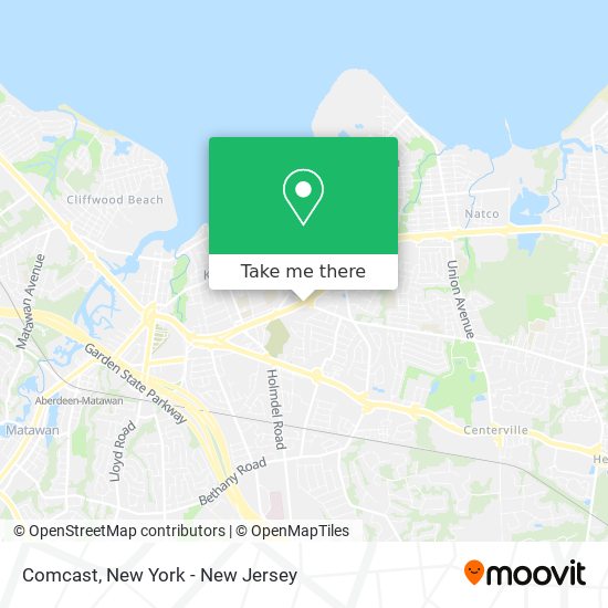 Comcast map