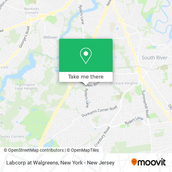 Mapa de Labcorp at Walgreens