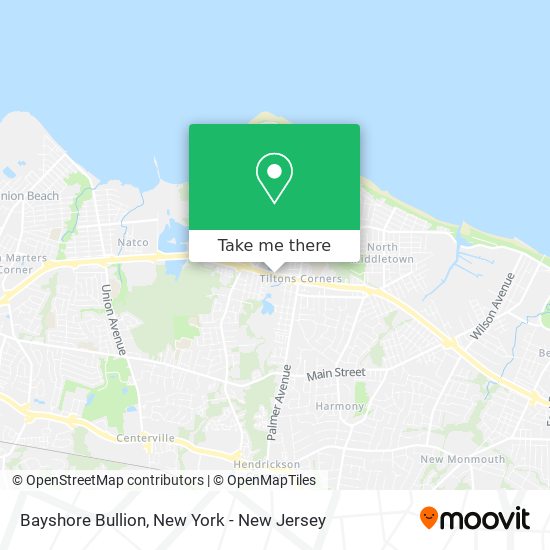 Bayshore Bullion map