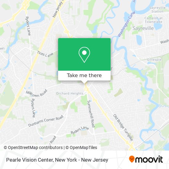 Pearle Vision Center map