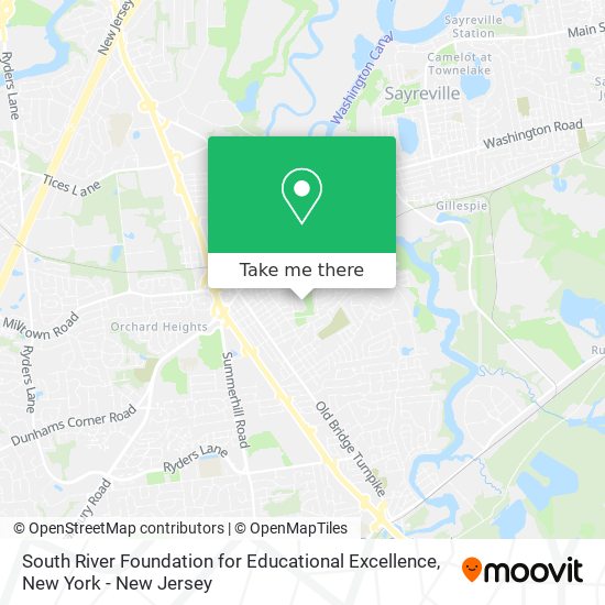Mapa de South River Foundation for Educational Excellence