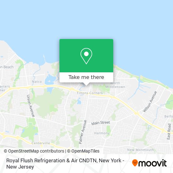 Royal Flush Refrigeration & Air CNDTN map