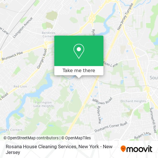 Mapa de Rosana House Cleaning Services