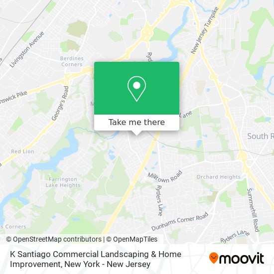 K Santiago Commercial Landscaping & Home Improvement map