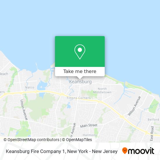 Mapa de Keansburg Fire Company 1