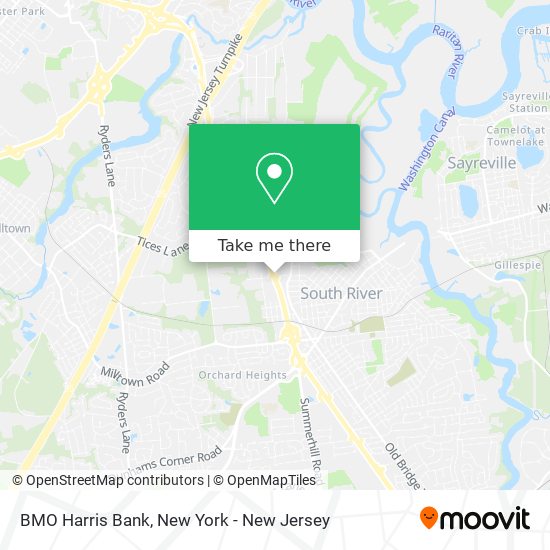 BMO Harris Bank map