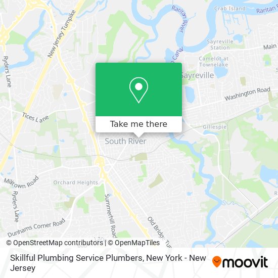 Mapa de Skillful Plumbing Service Plumbers