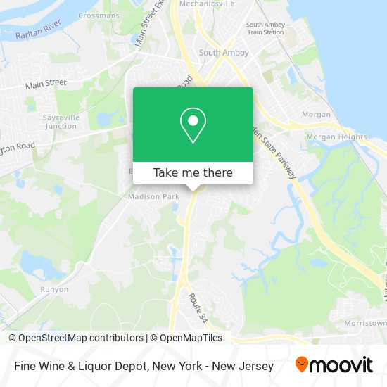 Mapa de Fine Wine & Liquor Depot