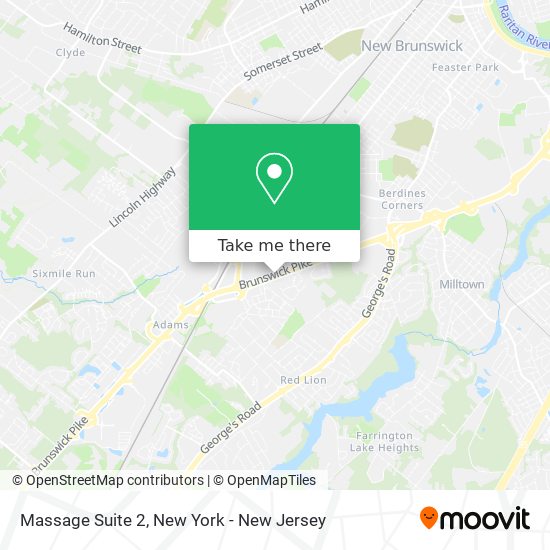 Massage Suite 2 map