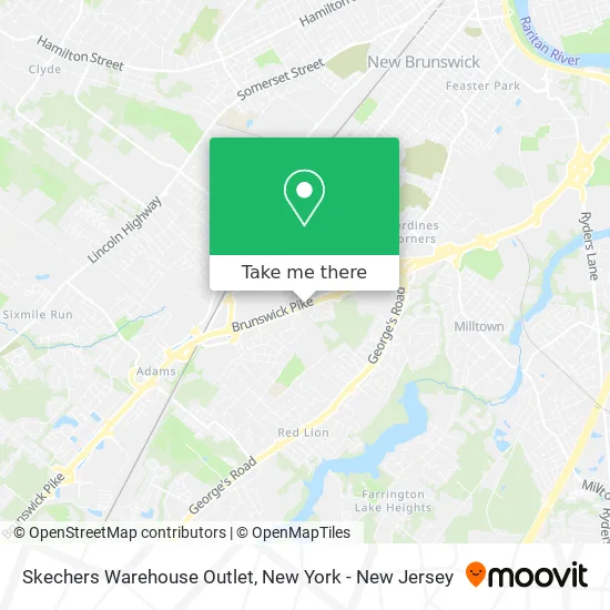 Skechers Warehouse Outlet map