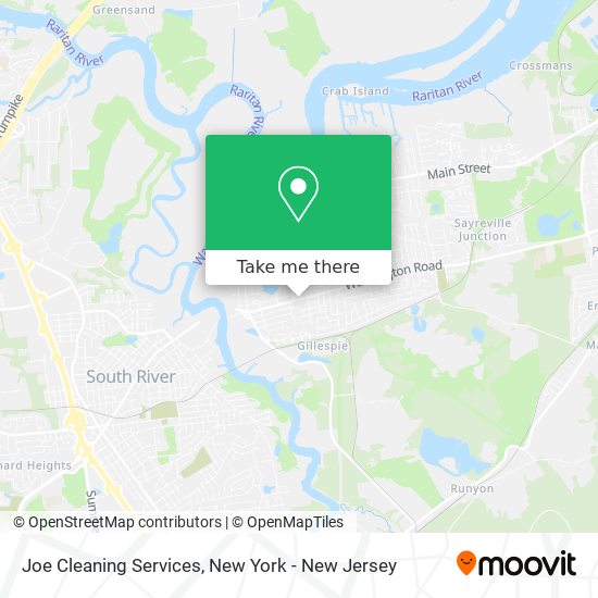Joe Cleaning Services map
