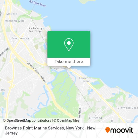 Brownss Point Marine Services map