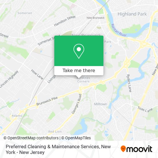 Mapa de Preferred Cleaning & Maintenance Services