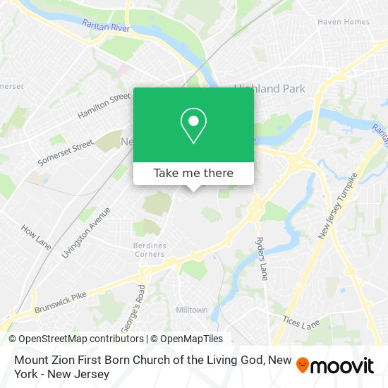 Mapa de Mount Zion First Born Church of the Living God