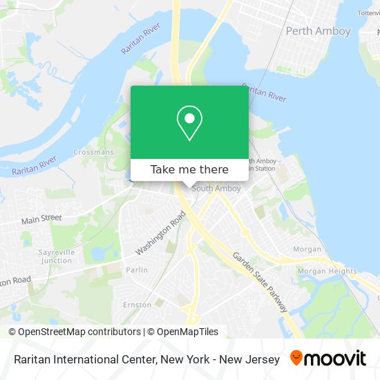 Raritan International Center map