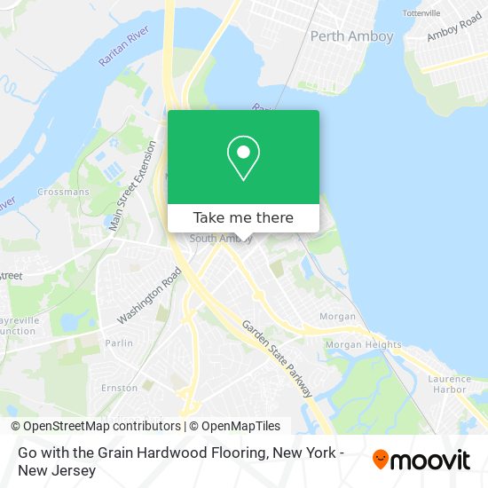 Go with the Grain Hardwood Flooring map