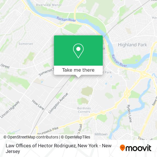 Mapa de Law Offices of Hector Rodriguez