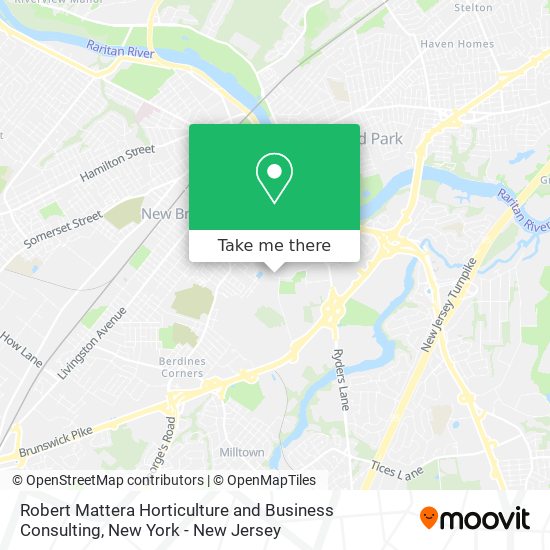 Robert Mattera Horticulture and Business Consulting map