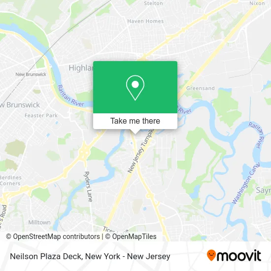 Neilson Plaza Deck map