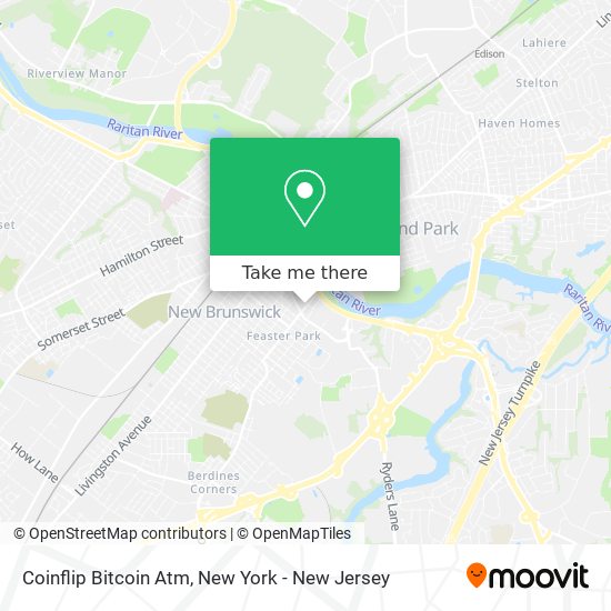 Mapa de Coinflip Bitcoin Atm