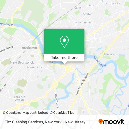 Fitz Cleaning Services map