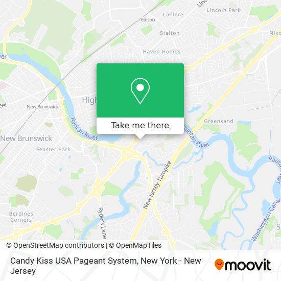 Candy Kiss USA Pageant System map
